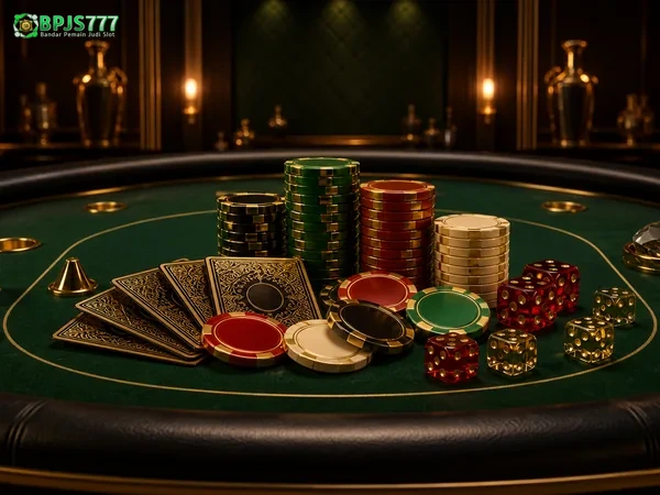 Suasana permainan interaktif di Virtual Casino
